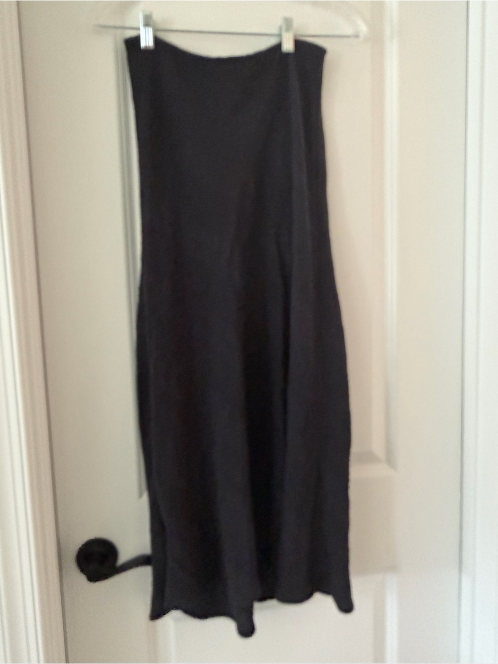 Free People Black Maxi Skirt